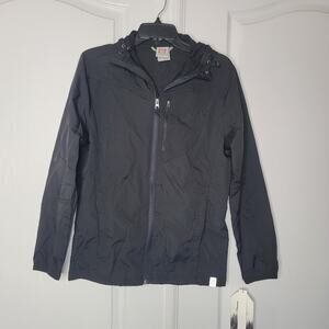 Avalanche Small Athletic full zip Pockets Windbreaker Light Jacket Hooded NEW